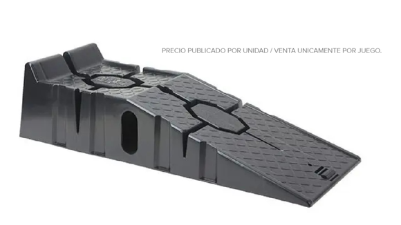 Imagen de RAMPA PARA AUTOMOVIL PLASTICA 2.5 TONELADAS
